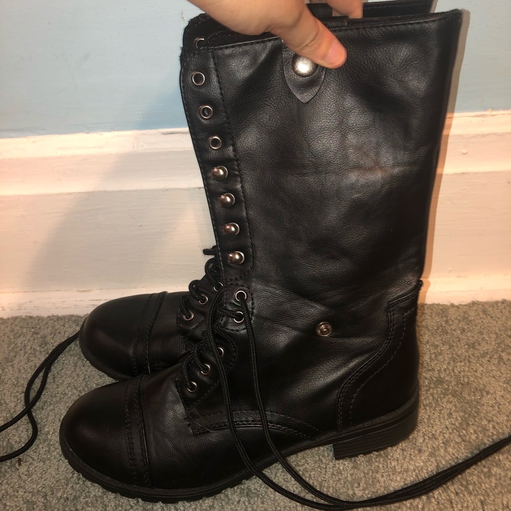 Fashion Combat Boots
